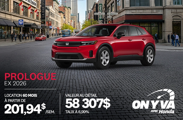 Bannière de Promotion Prologue EX 2026